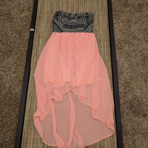 High/low dress